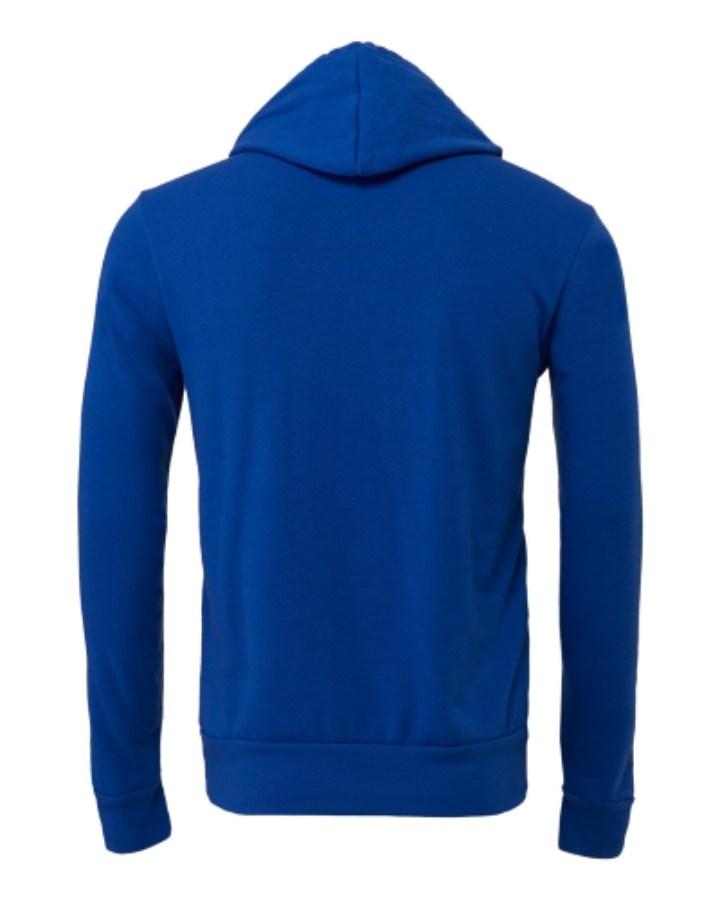BELLA + CANVAS Sponge Fleece Hoodie Close Up Detail