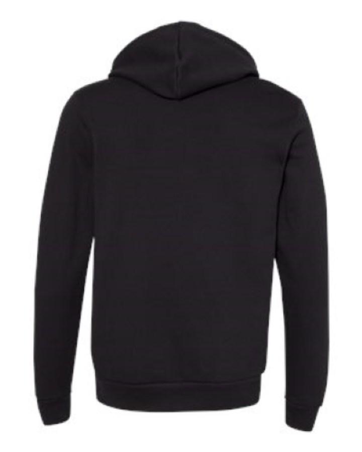 BELLA + CANVAS Sponge Fleece Hoodie Perspective View