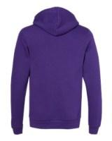 BELLA + CANVAS Sponge Fleece Hoodie Close Up Detail