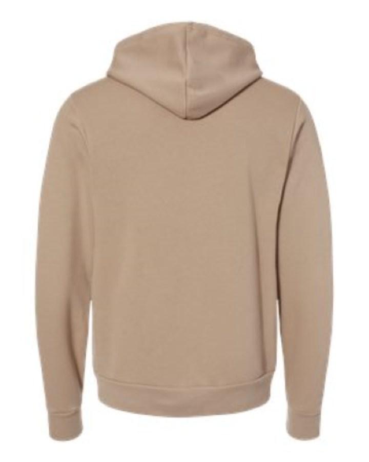 BELLA + CANVAS Sponge Fleece Hoodie Additional Angle