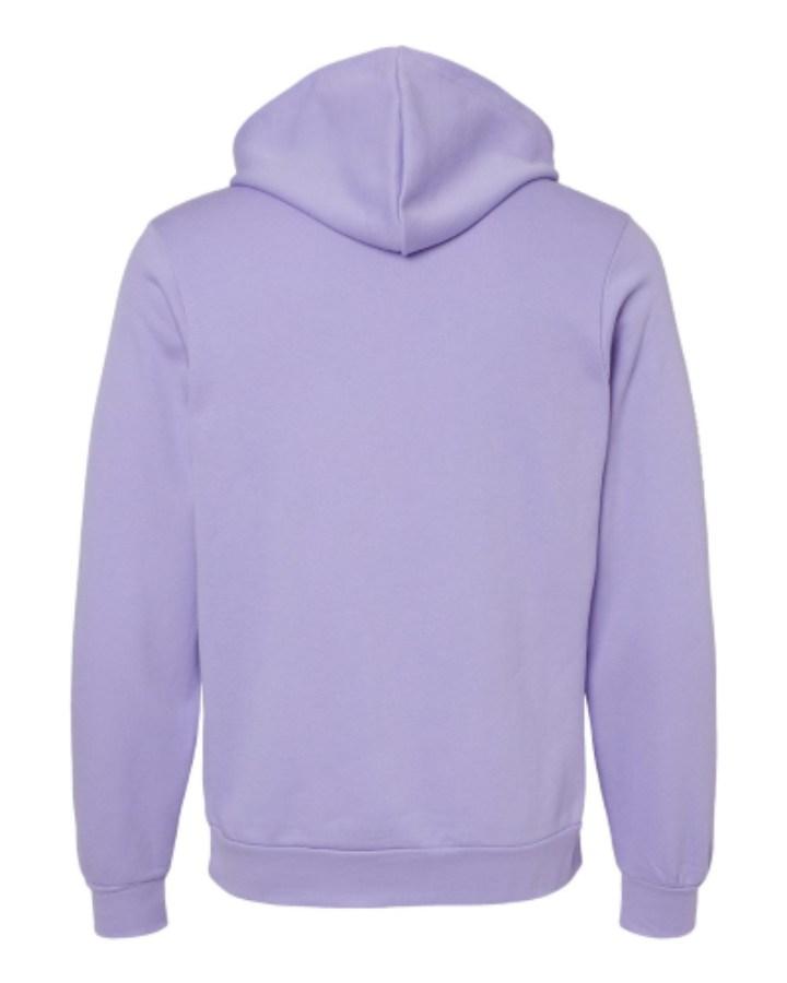 BELLA + CANVAS Sponge Fleece Hoodie Perspective View