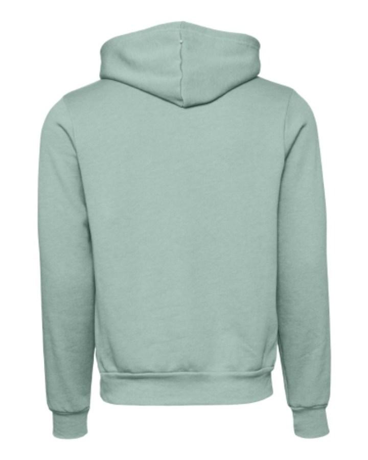 BELLA + CANVAS Sponge Fleece Hoodie Feature Close-up