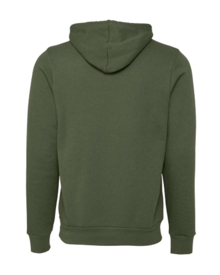 BELLA + CANVAS Sponge Fleece Hoodie Additional Angle