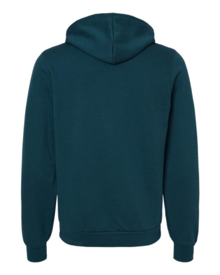 BELLA + CANVAS Sponge Fleece Hoodie Perspective View