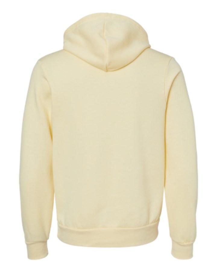 BELLA + CANVAS Sponge Fleece Hoodie Close Up Detail