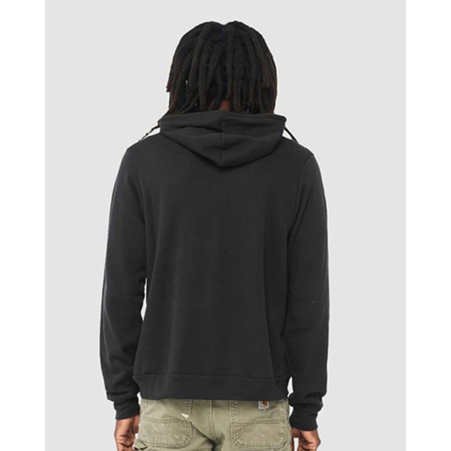 BELLA + CANVAS Sponge Fleece Hoodie Perspective View