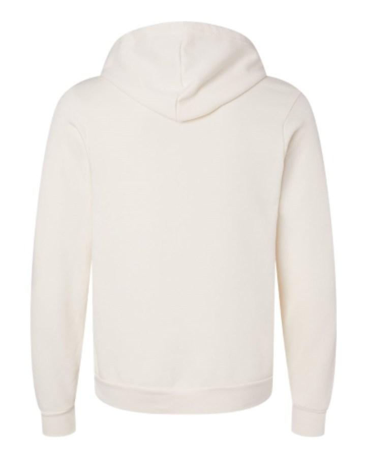 BELLA + CANVAS Sponge Fleece Hoodie Perspective View