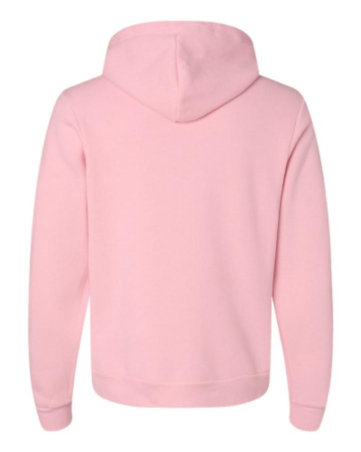 BELLA + CANVAS Sponge Fleece Hoodie Feature Close-up