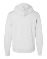 BELLA + CANVAS Sponge Fleece Hoodie Close Up Detail