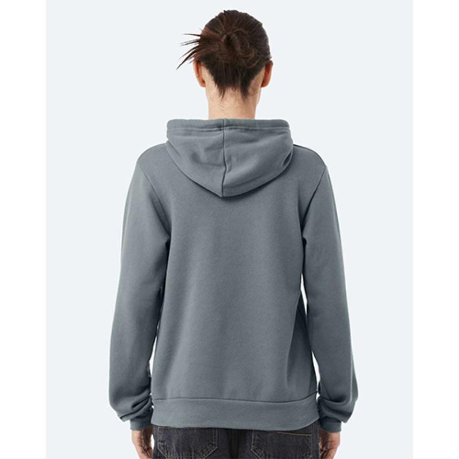 BELLA + CANVAS Sponge Fleece Hoodie Perspective View