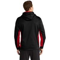 Sport-Tek Sport-Wick Fleece Colorblock Hooded Pullover Additional view