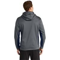 Sport-Tek Sport-Wick Fleece Colorblock Hooded Pullover Alternate View