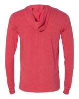 BELLA + CANVAS Jersey Hooded Long Sleeve Tee Additional Angle