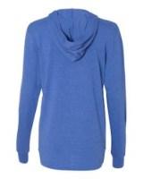 BELLA + CANVAS Jersey Hooded Long Sleeve Tee Alternate View