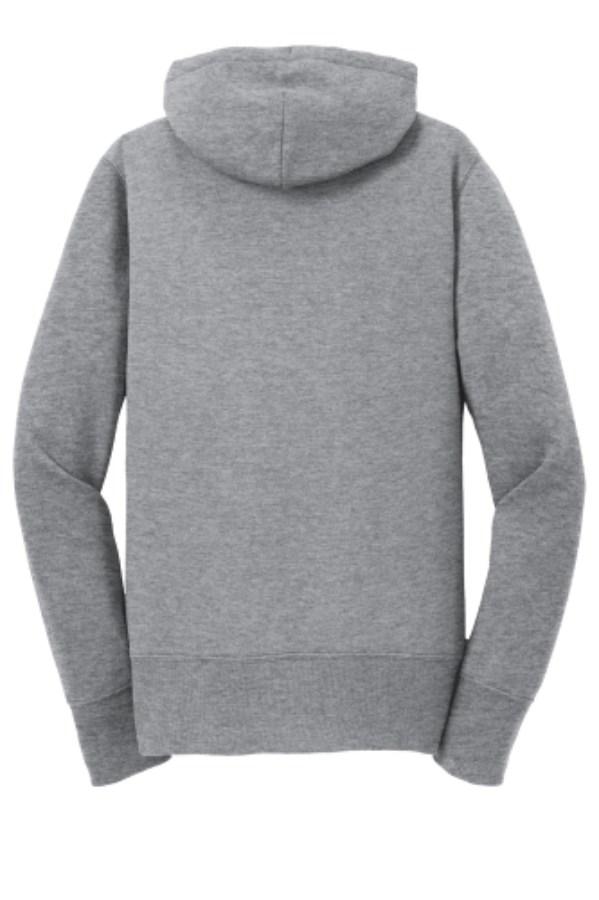 Port & Company Ladies Core Fleece Full-Zip Hooded Sweatshirt Perspective View