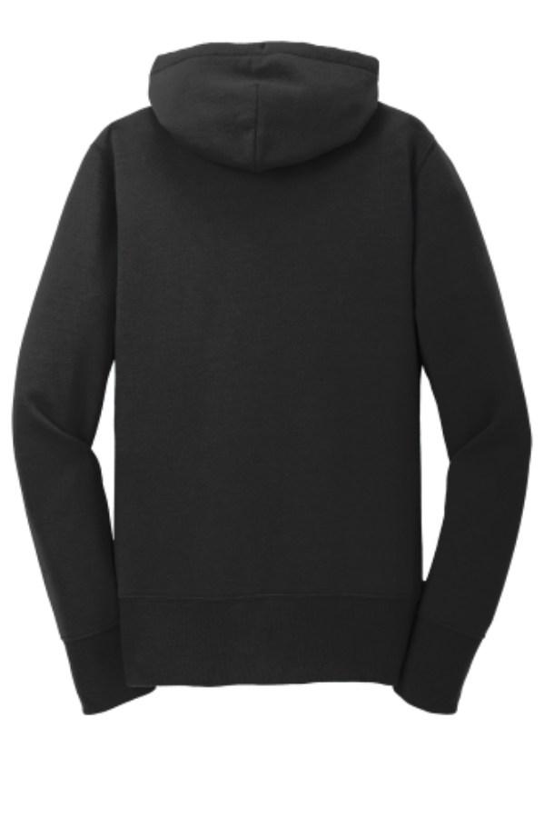 Port & Company Ladies Core Fleece Full-Zip Hooded Sweatshirt Feature Close-up