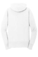 Port & Company Ladies Core Fleece Full-Zip Hooded Sweatshirt Feature Close-up