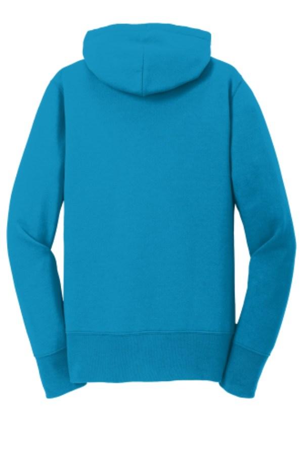Port & Company Ladies Core Fleece Full-Zip Hooded Sweatshirt Additional view