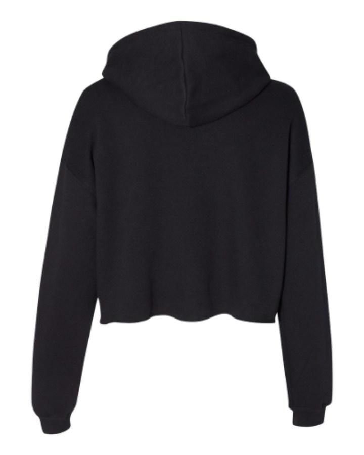 BELLA + CANVAS Women's Crop Fleece Hoodie Additional view