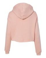 BELLA + CANVAS Women's Crop Fleece Hoodie Alternate View