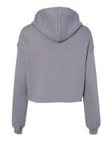 BELLA + CANVAS Women's Crop Fleece Hoodie Alternate View