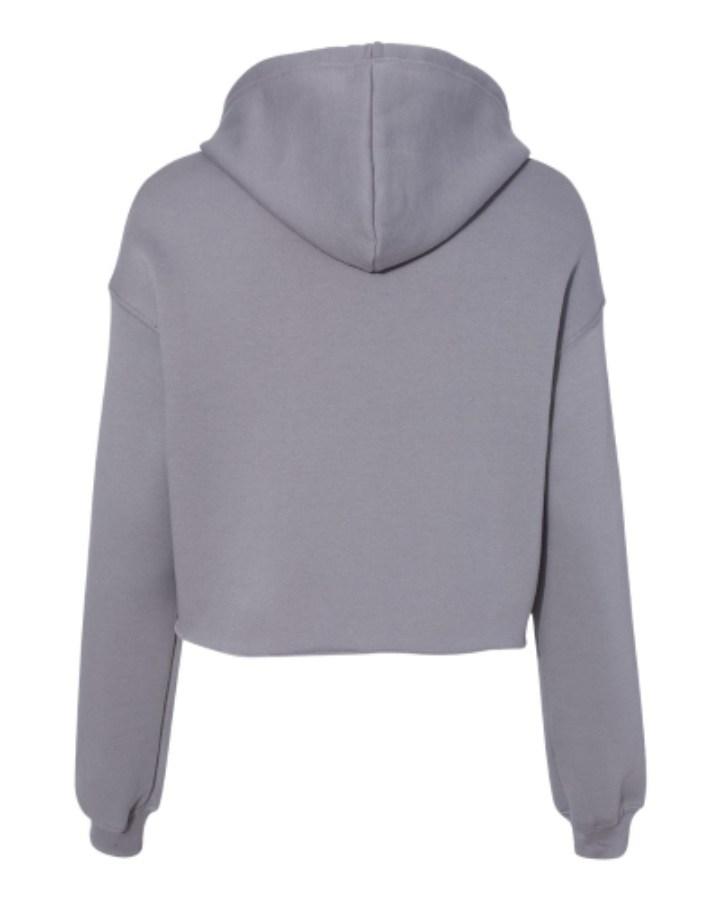 BELLA + CANVAS Women's Crop Fleece Hoodie Alternate View