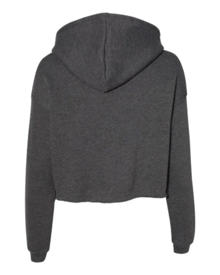 BELLA + CANVAS Women's Crop Fleece Hoodie Additional view