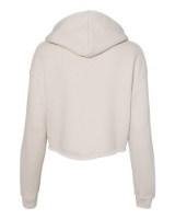BELLA + CANVAS Women's Crop Fleece Hoodie Additional Angle