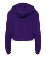 BELLA + CANVAS Women's Crop Fleece Hoodie Additional view