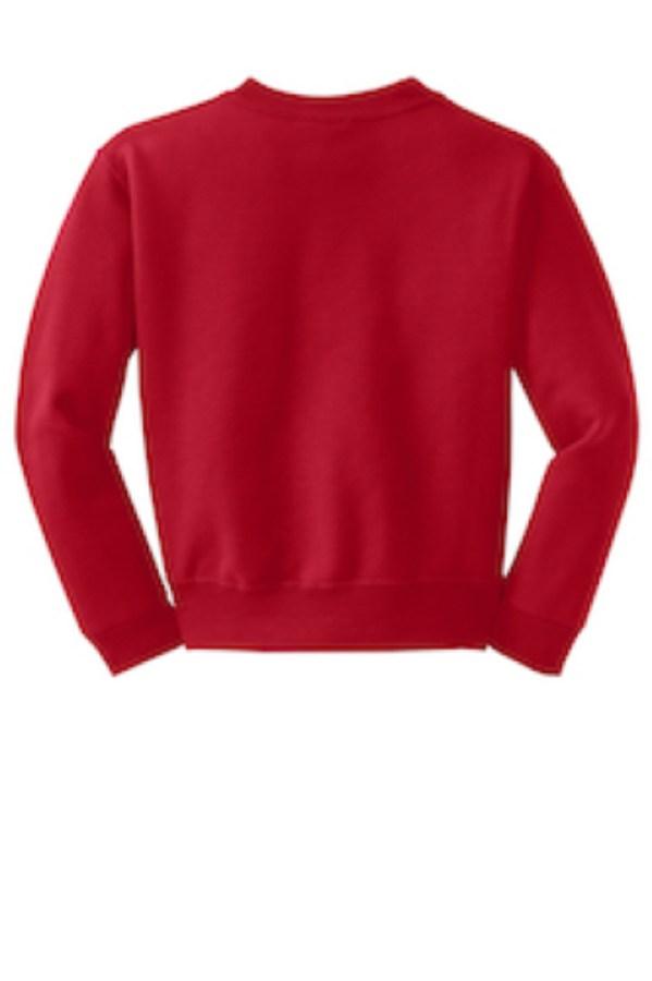 Jerzees Youth NuBlend Crewneck Sweatshirt Additional Angle