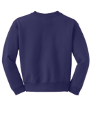 Jerzees Youth NuBlend Crewneck Sweatshirt Alternate View