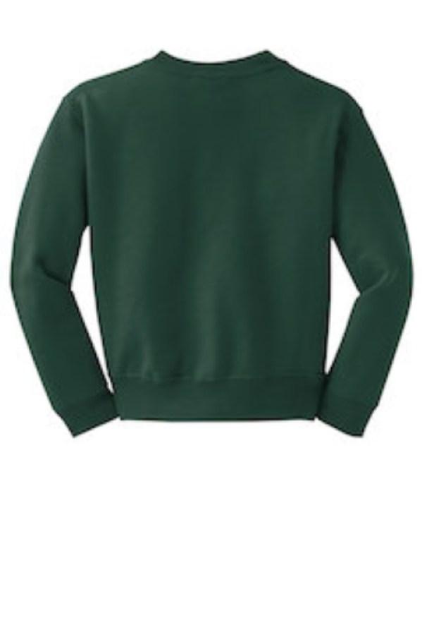 Jerzees Youth NuBlend Crewneck Sweatshirt Perspective View