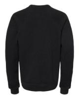 BELLA + CANVAS Youth Sponge Fleece Crewneck Sweatshirt Additional Angle