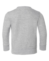 Rabbit Skins Toddler Fleece Crewneck Sweatshirt Additional Angle