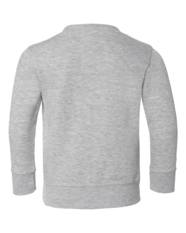 Rabbit Skins Toddler Fleece Crewneck Sweatshirt Additional Angle