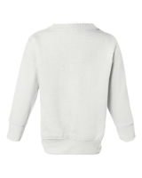 Rabbit Skins Toddler Fleece Crewneck Sweatshirt Additional view