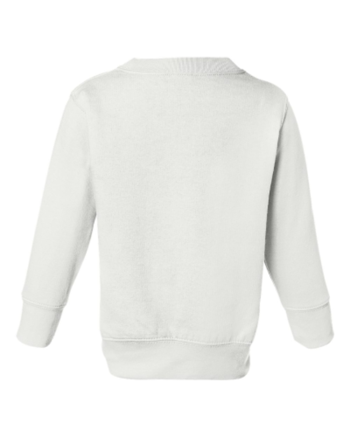 Rabbit Skins Toddler Fleece Crewneck Sweatshirt Additional view