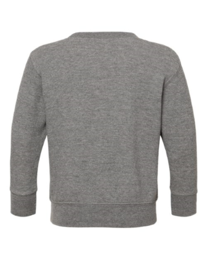 Rabbit Skins Toddler Fleece Crewneck Sweatshirt Additional Angle