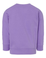 Rabbit Skins Toddler Fleece Crewneck Sweatshirt Additional Angle