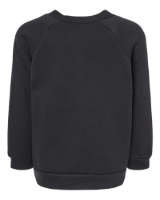 BELLA + CANVAS Toddler Sponge Fleece Raglan Sweatshirt Alternate View