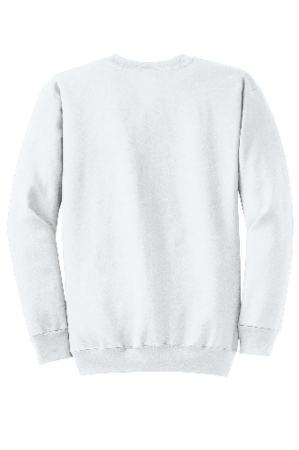 Port & Company Core Fleece Crewneck Sweatshirt Close Up Detail