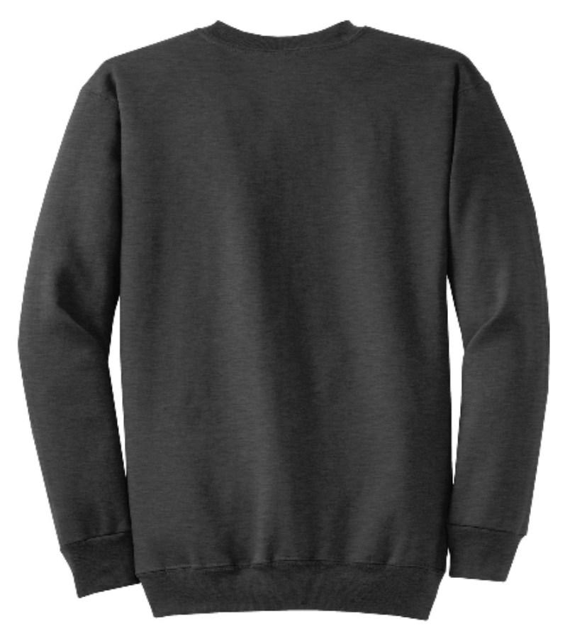 Port & Company Core Fleece Crewneck Sweatshirt Feature Close-up