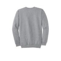 Port & Company Tall Essential Fleece Crewneck Sweatshirt Feature Close-up