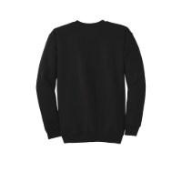 Port & Company Tall Essential Fleece Crewneck Sweatshirt Close Up Detail