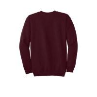 Port & Company Tall Essential Fleece Crewneck Sweatshirt Close Up Detail