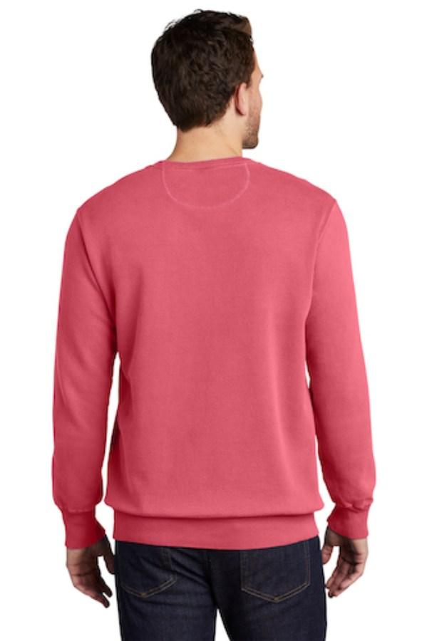 Port & Company Beach Wash Garment-Dyed Crewneck Sweatshirt Alternate View