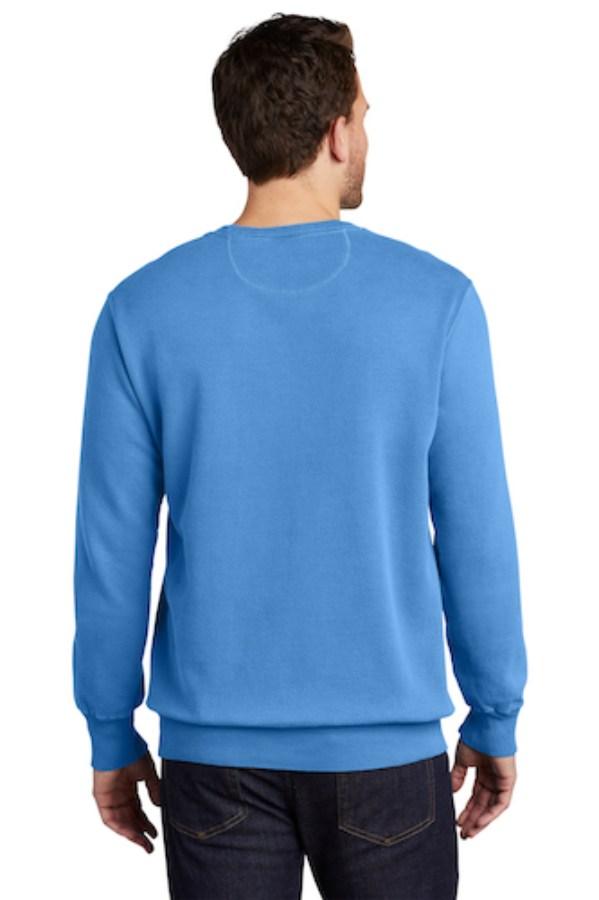 Port & Company Beach Wash Garment-Dyed Crewneck Sweatshirt Additional Angle