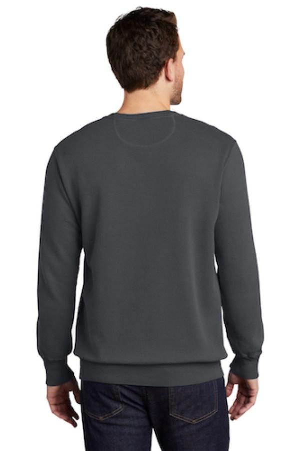 Port & Company Beach Wash Garment-Dyed Crewneck Sweatshirt Alternate View
