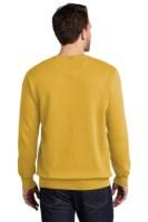 Port & Company Beach Wash Garment-Dyed Crewneck Sweatshirt Feature Close-up