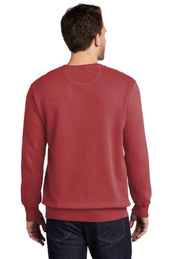 Port & Company Beach Wash Garment-Dyed Crewneck Sweatshirt Additional view